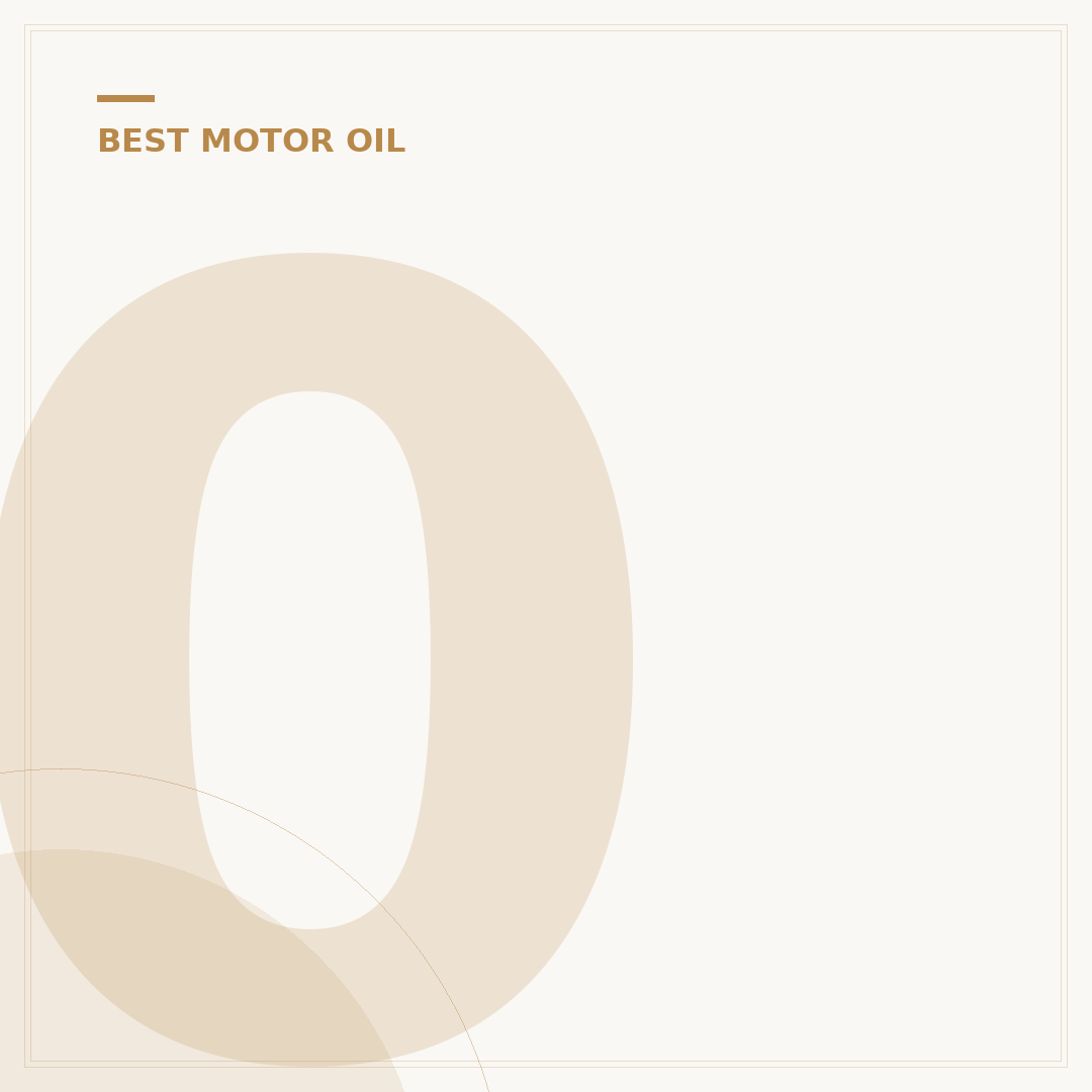 0W-20 Full Synthetic Oil Sale: Save Big on Top Brands