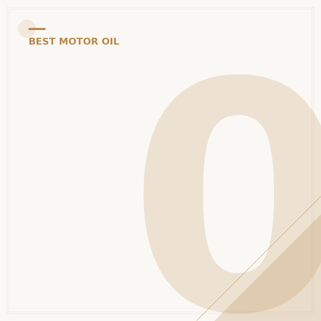 0W-20 Full Synthetic Mobil 1: 5 Key Benefits