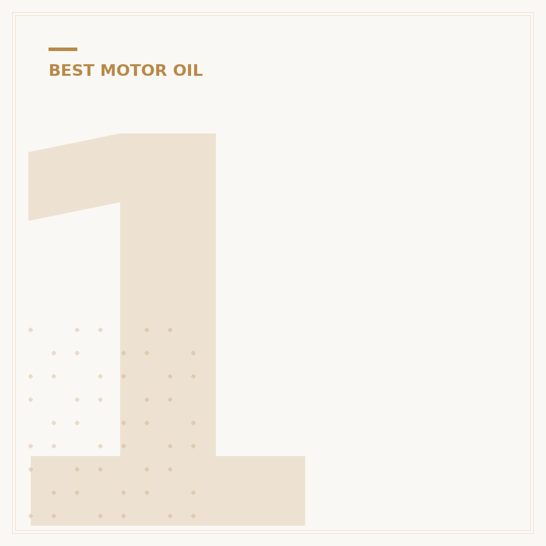 10W-40 Synthetic Oil: Your Engine's 4 Key Benefits