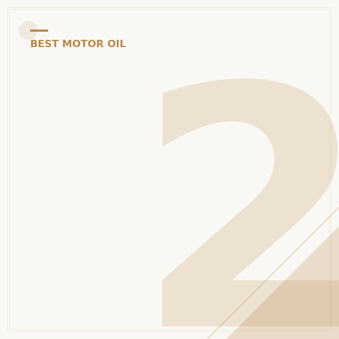 20w50 Full Synthetic Oil: Protecting Your Engine's Performance