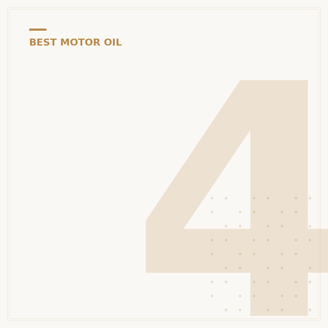 40W Motor Oil: 5 Key Benefits for Your Engine's Longevity