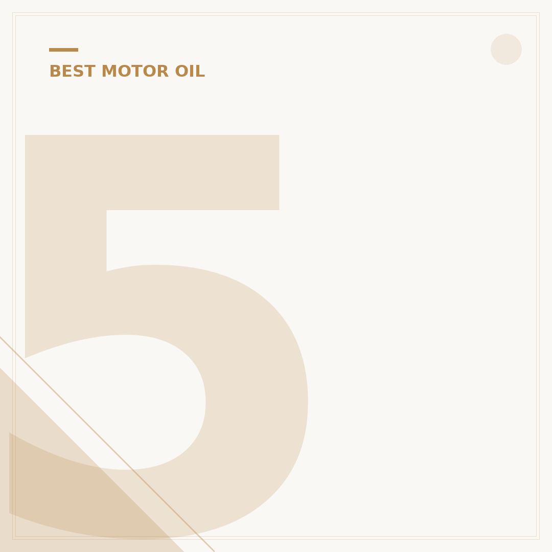 5W30 Oil Quart: Your Guide to Engine Protection & Performance