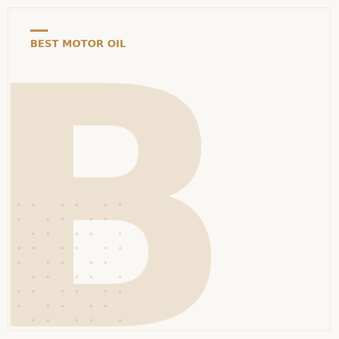 Best Oil for Your Car: Top 5 Synthetic & Blend Picks