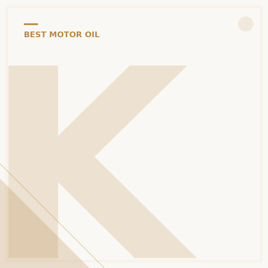 Kohler 10W50 Synthetic Oil: Your Engine's Best Defense