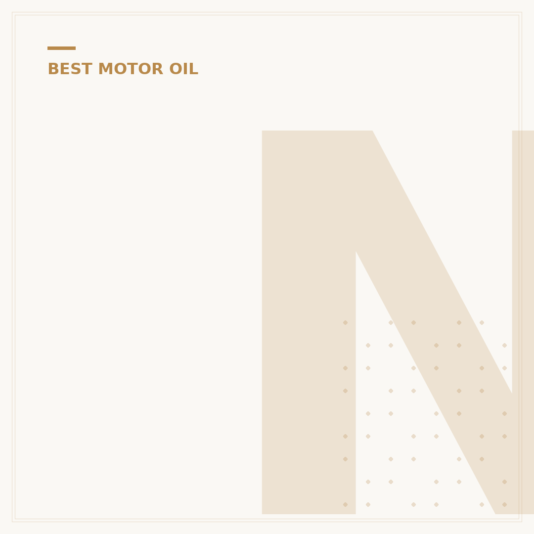 NAPA 5W30 Synthetic Oil: 5 Key Benefits for Your Engine