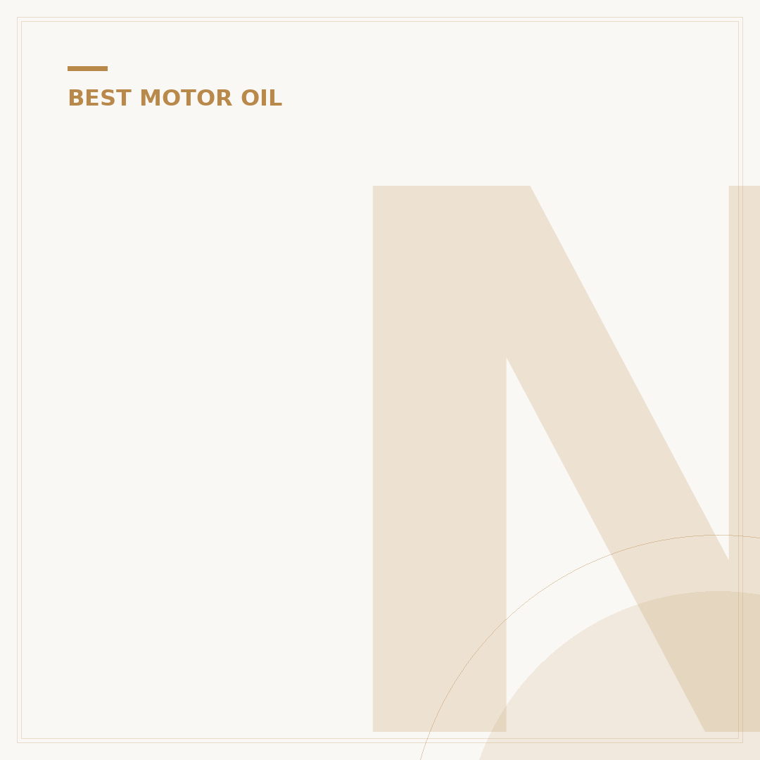 Non-Synthetic Engine Oil: Your 5 Key Questions Answered