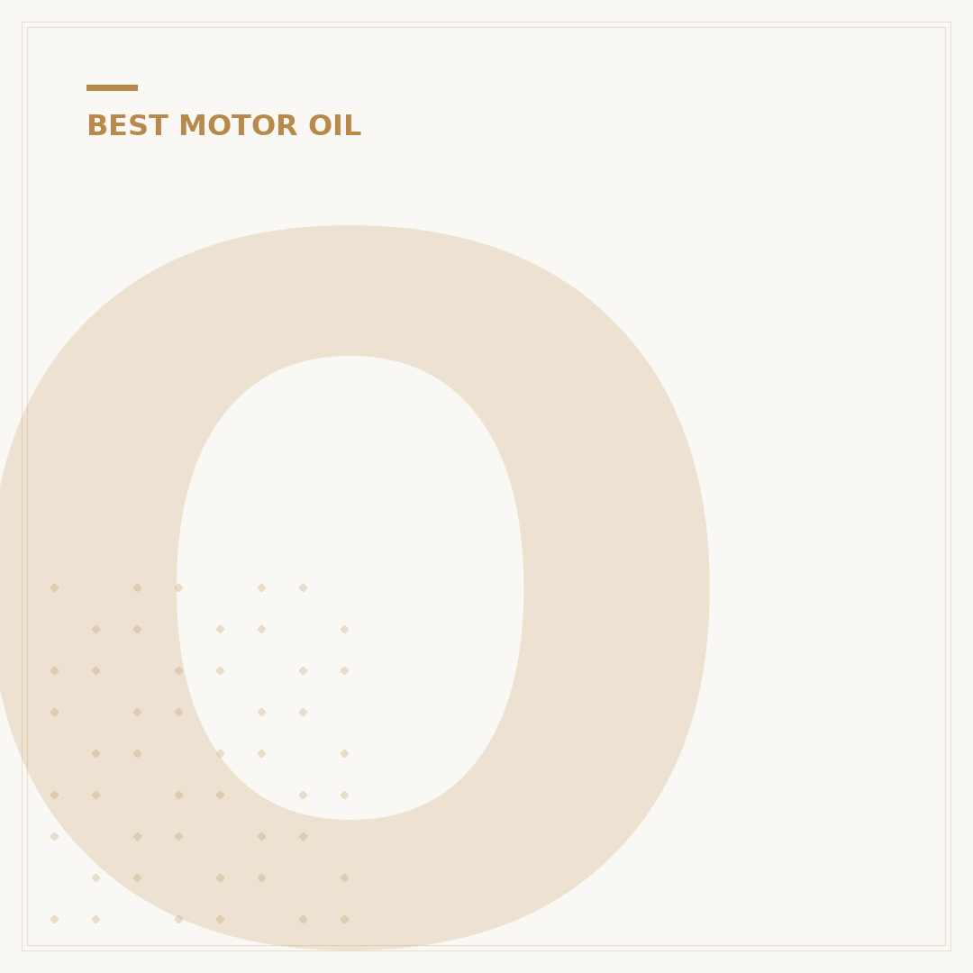 Oil Thicker Than 5W-30: Finding Your Next Motor Oil