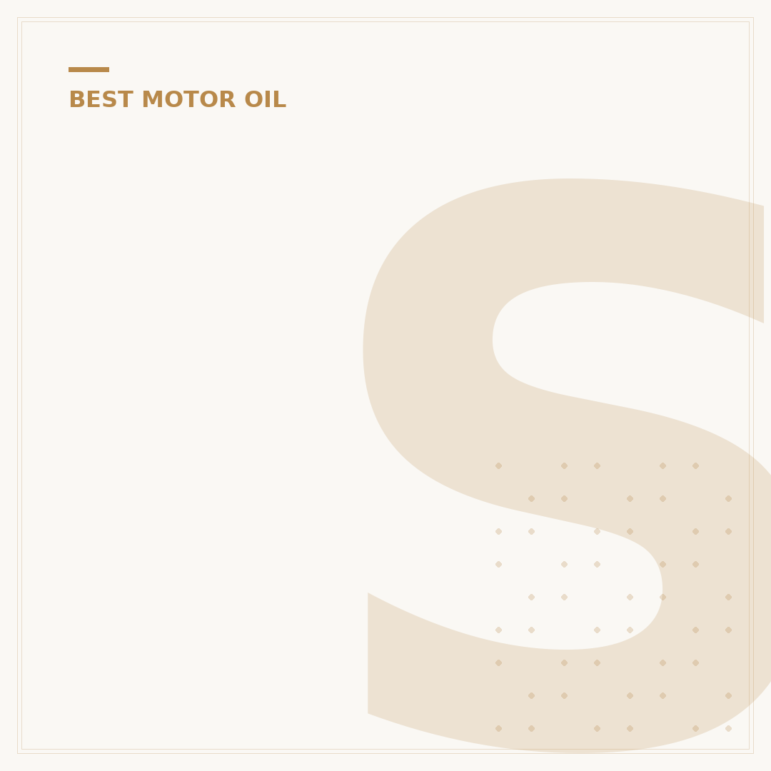 Synthetic Oil for Lexus RX350: 5 Key Benefits You Need