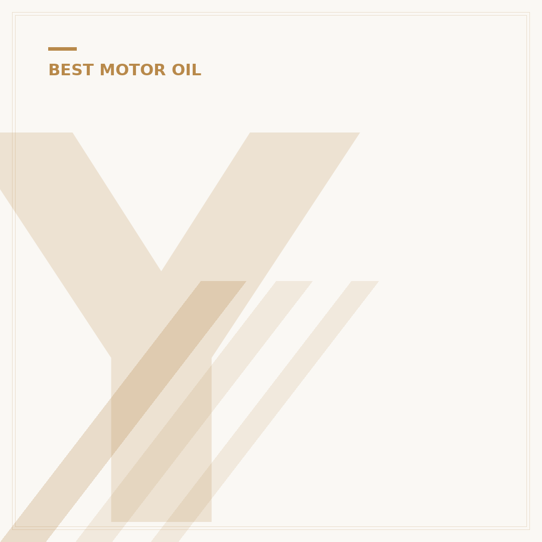 Your Synthetic Oil Type: 5 Key Benefits Explained